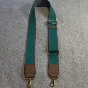 Teal and Gray Adjustable Replacement Bag Strap‎